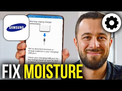 How To Fix Moisture Detected Error on Samsung