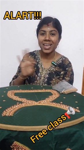 Daddy aari work's on Instagram: "Free ya aari work class ah?😳 @daddy_aari_work #free class #free aari #trending #instagram #trendinginstagram #viral vedio #own vedio #own voice #free aari online #aari online class"