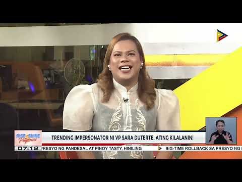 Trending impersonator ni VP Sara Duterte, ating kilalanin!