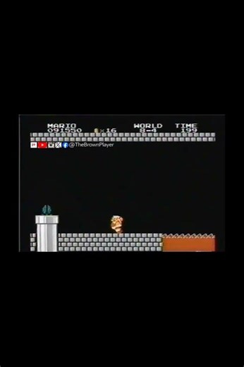 SUPER MARIO BROS. - Final Boss #shorts