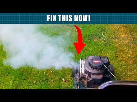 How to Fix a Smoking Lawn Mower
