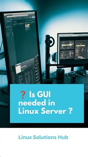 Linux Question #5 | Is GUI needed for Linux Server? 🤔
