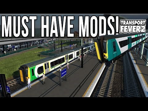 MUST-HAVE Locomotive Mods for Transport Fever 2 | The Toolbox