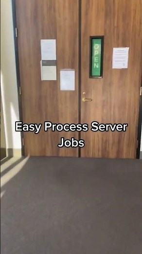 Easy Process Server Jobs #processservertraining