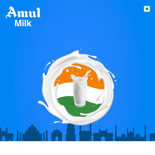 Celebrate the Taste of India with Amul Milk. #HappyRepublicDay #AmulMilk | Amul