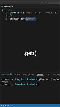 Dictionary method you should know #coding #python #programming #vscode