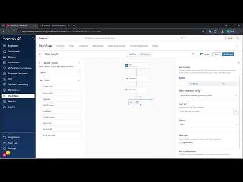 Gmail Workflow Demo — ControlUp Integration