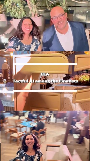 2.6K views · 12 reactions | Behind the scenes from the EEAwards! Tactful AI among the 3 finalists for the AI Excellence & Deeptech Award. Stay Tuned! | Tactful AI | Facebook