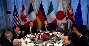 U.S., allies seek to exclude Russia from G-8