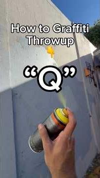 How to easy graffiti letter “Q” 👈 #graffiti