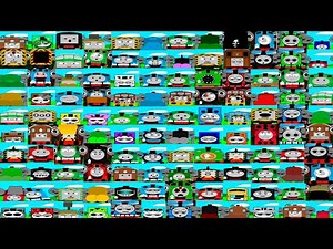 Every Sprunki Thomas and Friends Character in One Video! Ultra Super Mega Mix!