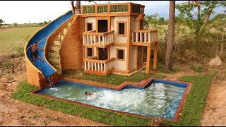 Building a Water Slide Park into an Underground Swimming Pool
