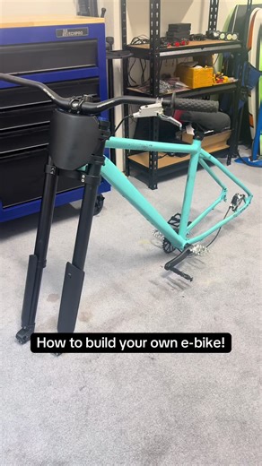 How to build your E-bikes #fyp #viral #ebike #conversionkit #staticebikes