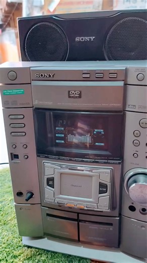 SONY MUSIC SYSTEM MODEL DP9000 PROBLEM PUSH POWER #youtubeshorts #shortvideo