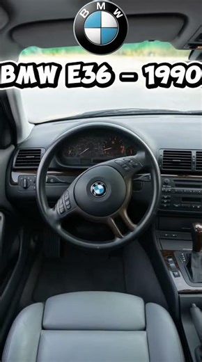 BMW 3 Series Interior Evolution 1975 → 2024 Driver’s View