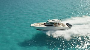 The Canyon 456 center console is incredibly spacious, technically sophisticated, and more richly appointed than any other outboard sportfishing boat. It has by far the widest beam in the category and is the largest unsinkable boat of its kind. Learn more about the 45' Canyon 456 at https://www.gradywhite.com/models/center-consoles/canyon-456/?utm_source=Facebook Post Buzz&utm_medium=Canyon456 Video 5 14 2019&utm_campaign=Evergreen | Grady-White Boats