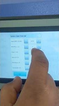 How do to Batch code machine in date and time set