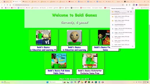 Baldi's SCARY CHALLENGE!!! (Baldi's Basics V1.4.3 Mod)