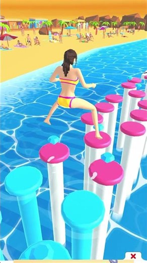 You now Why Is This Girl Jumping? 😳 (Look Closely) #shorts