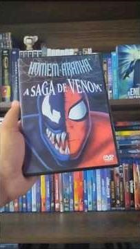Homem-Aranha A Saga de Venom - DVD #Spiderman #shorts #marvel #animação #coleção #90s
