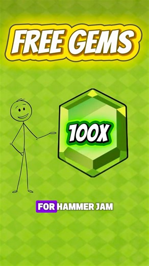 100 FREE GEMS in Clash of Clans 🔥 | Hammer Jam Free Reward (Claim Now!)