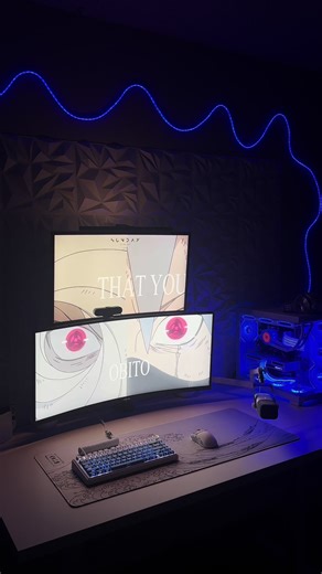Is that you, Obito?😔#pc #gamingpc #gamingsetup #desksetup #whitegamingsetup #setup #fyp #fypシ #techtok #pcbuild #naruto #obito #isthatyouobito?
