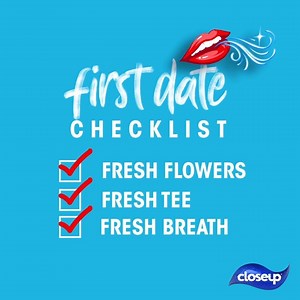 It never hurts to be prepared with Closeup - for 12 hours of fresh breath confidence. #GetCloseup | Closeup