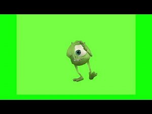 (read desc) Mike Wazowski dancing (green screen)