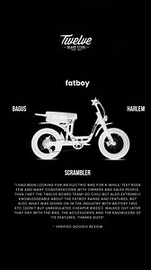 Meet the Fatboy V3 electric bike range. Built for comfort, stability and everyday riding, the Bagus, Harlem and Scrambler are designed to be easy to ride, dependable and ready straight out of the box. If you have been comparing electric bikes, this is the range to secure with confidence. Stock is limited across V3 models and once current units sell through, availability will be tight. Free delivery Australia wide Afterpay and Zip available | Twelve Board Store