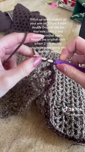 How to Create Sleeves on a Fishnet Top: Crochet Tutorial for Beginners