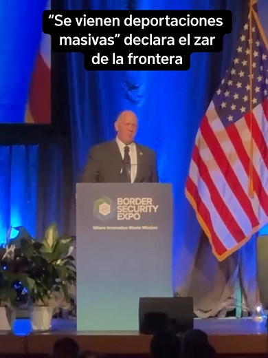 El zar de la frontera, Tom Homan, aseguró que se avecinan deportaciones masivas, destacando que esperan aumentar significativamente las acciones migratorias en el país. Sus declaraciones se dieron en el marco de una expo de seguridad fronteriza en Phoenix, Arizona. #arizona #phoenix #ice #deportaciones #trump