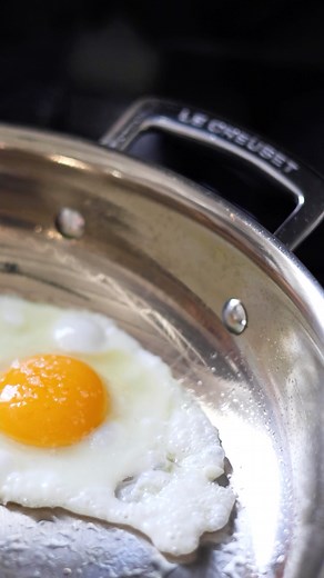 3.4K views · 27 reactions | Le Creuset Tutorial  How to fry an egg...