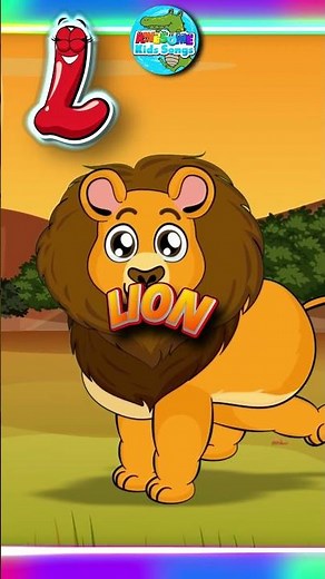 ABC Baby Safari Song 🐘🦒 LION! Learn the Alphabet with Cute Animal Babies