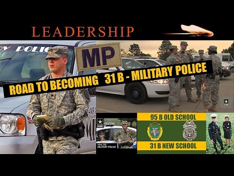 Becoming a 31 Bravo Military Police