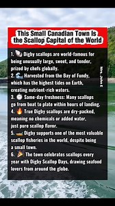 🐚🇨🇦 Why Digby Is the Scallop Capital of the World #DigbyNovaScotia #canada #NovaScotiaEats #TasteOfCanada #EastCoastCanada #CanadianFood | Mrs. John E