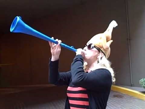 How to play the Vuvuzela perfectly.