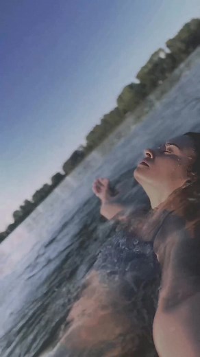 Swim in a Serene Morning Lake Landscape