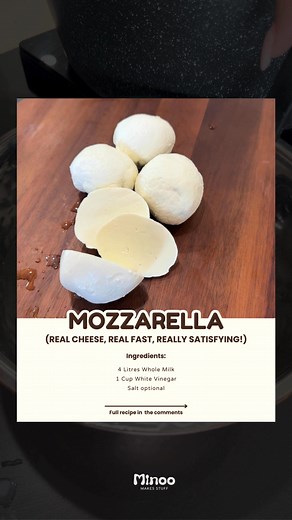 Tell me why we ever thought making homemade mozzarella cheese was complicated. Seriously, once you heat your milk to the right temperature, add your vinegar, and let those curds rest, the recipe practically walks itself to the finish line. And when the stretching starts? GAME ON. The transformation from soft curd to shiny, elastic mozzarella is honestly the best part. I BETTER NOT CATCH YOU buying overpriced mozzarella from the store when you can make four fresh balls at home in about an hour. O