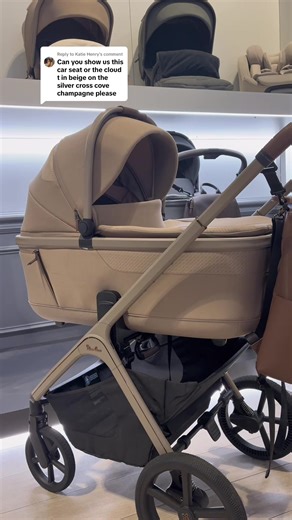 Replying to @Katie Henry The Silver Cross Cove in Champange with the Cybex Cloud T in cozy beige and the Maxi Cosi Pebble 360 Pro 2 in Truffle! 🧸🧸 🏆 What one is your winner ? 🏆 Leave it in the comments along with any other requests of what you would like to see next! 🤎🤍 #glasgowpramcentre #scottishparents #SilverCross #maxicosi #cybex