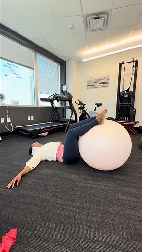 Lower Trunk Rotation with Swiss Ball