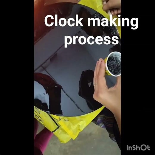 handemade clock making process