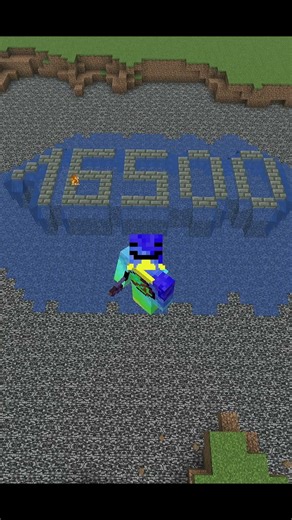 Thanks for 16,500 subscriptions #minecraft #thanks