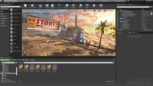 [The Gnomon Workshop] 游戏设置、材质、纹理与命令的优化