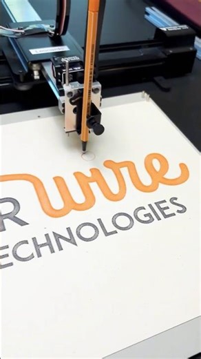 🌚Tracer wire logo coming to life on the plotter 🌚 #shortsfeed #shorts