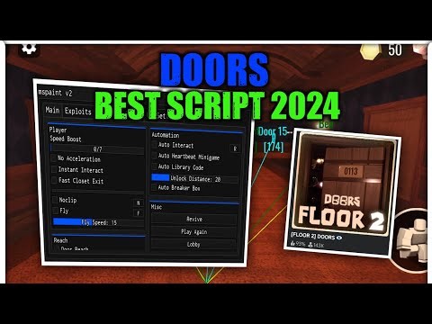 Roblox Doors Script No Key-System | Mobile & Pc (2024)