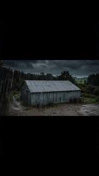 Irregular Monsoon Rain on a Tin Shed | 양철 창고를 두드리는 불규칙한 장대비 | ASMR #shorts