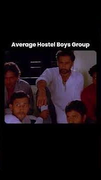 Average Hostel Boys group #bollywood