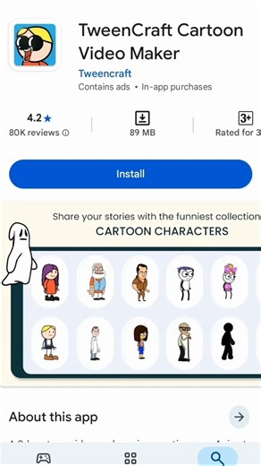 “Play Store Se Cartoon Video Kaise Banaye 😱 | Free App Se Pro Animation”