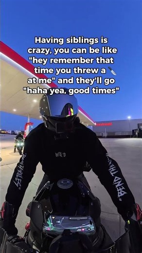When you have siblings 😂#biker #bikers #bikerlife #relatable #shorts