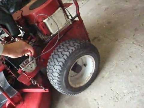 Snapper Riding Mower - Start-up